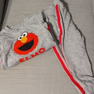 Little Sleepies x Sesame Street Play Jogger Set - Elmo 2T